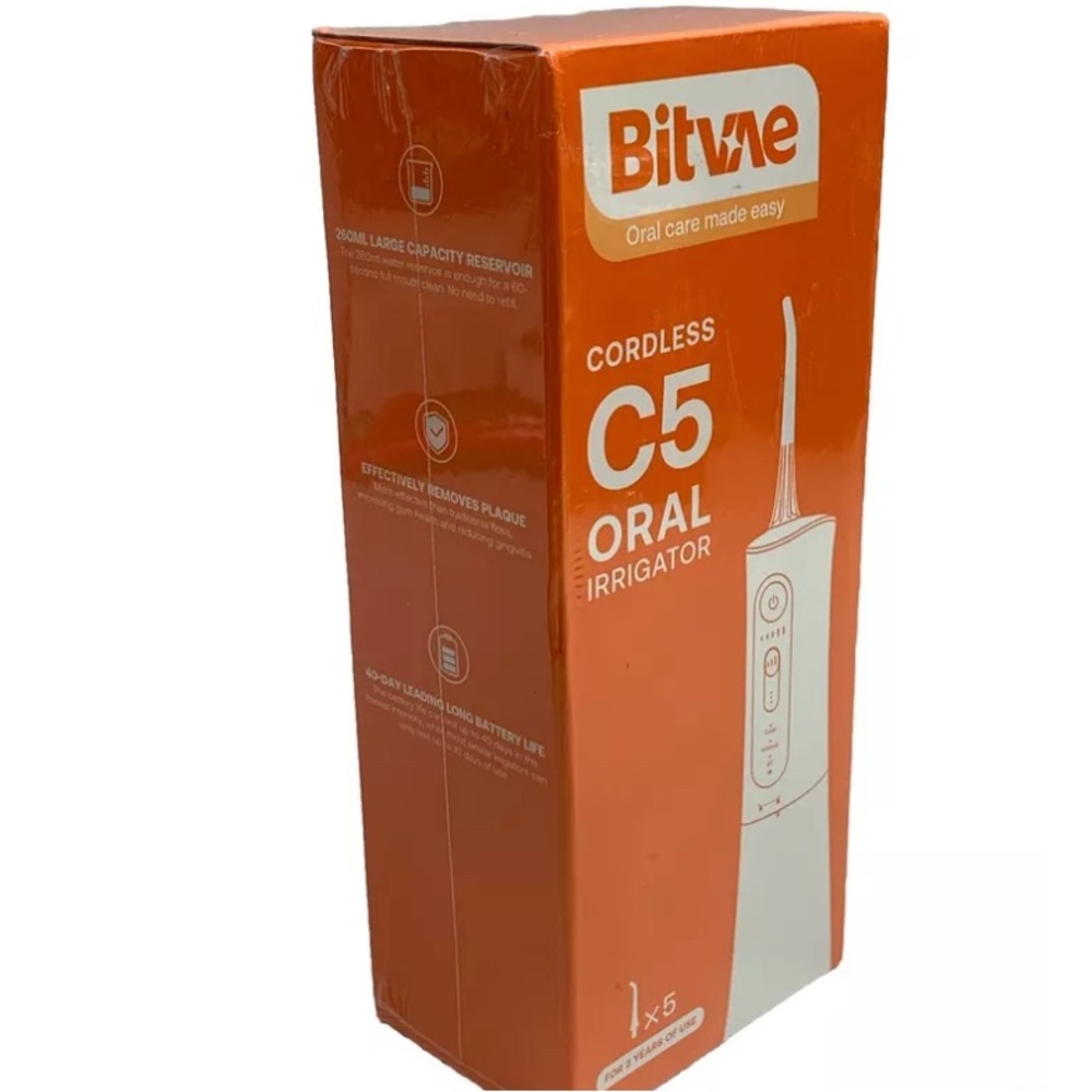 Bitvae C5 water flosser teeth picks cordlessss portable oral irrigator